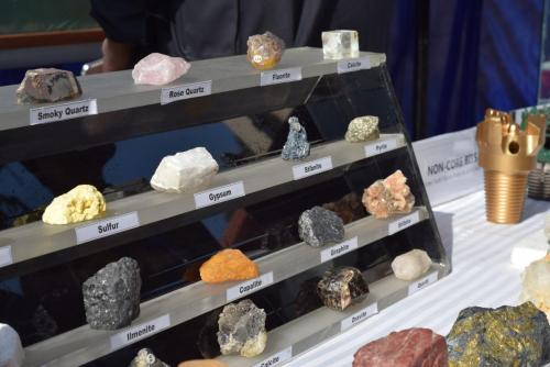 Minerals at Display